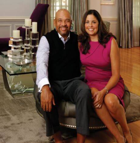 Sheryl Wilbon with husband, Michael Wilbon